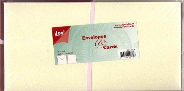 Joy Crafts Envelopes and Cards #8001/0004