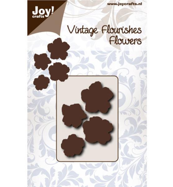 Joy! Crafts Vintage Flourish Blumen 5 Blumenblätter