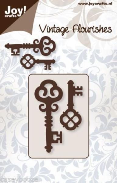 Joy Crafts Vintage Flourish Keys Schlüssel #0039