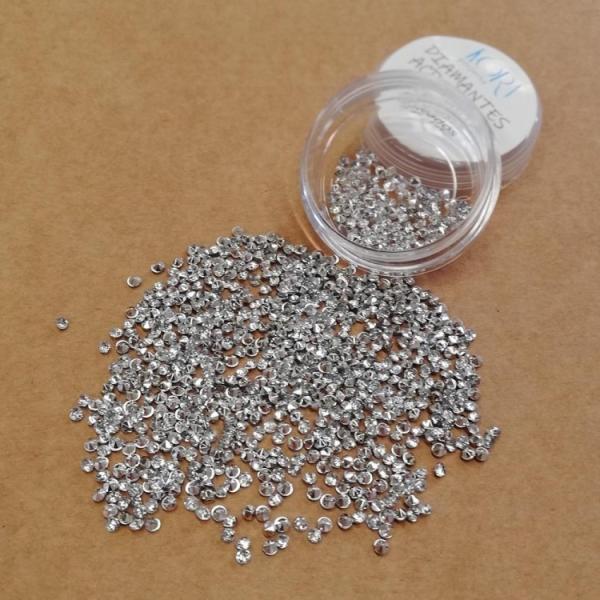 KORA Acrylic Diamonds Silver 2.5mm