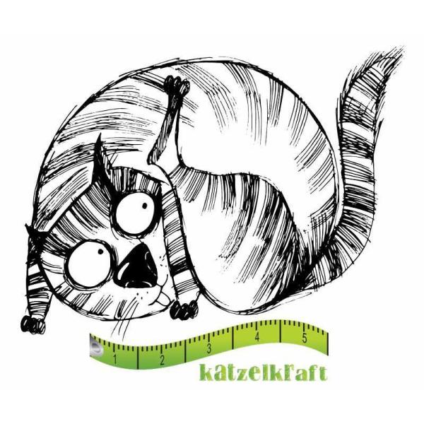 Katzelkraft French Style Rubber Stamp Les gros chats 05