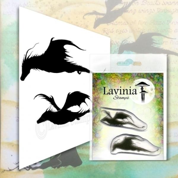 Lavinia Stamps Dragon Set LAV552