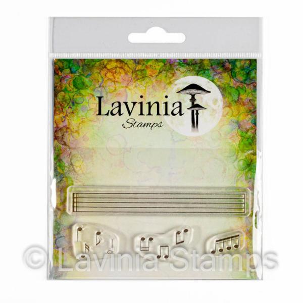 Lavinia Stamps Musical Notes Small LAV737