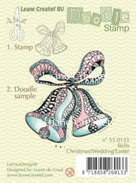 Leane Creatief Doodle Stamp Bells Christmas / Wedding / Easter
