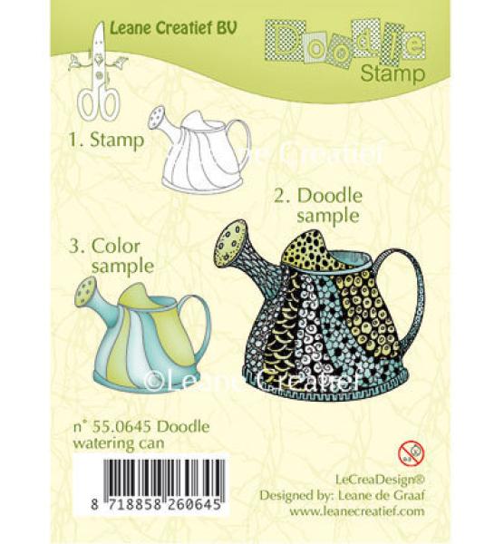Leane Creatief Doodle Stamp Watering Can