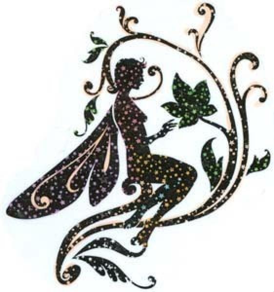 Lost Coast Designs Stamp Silhouette Fairy
