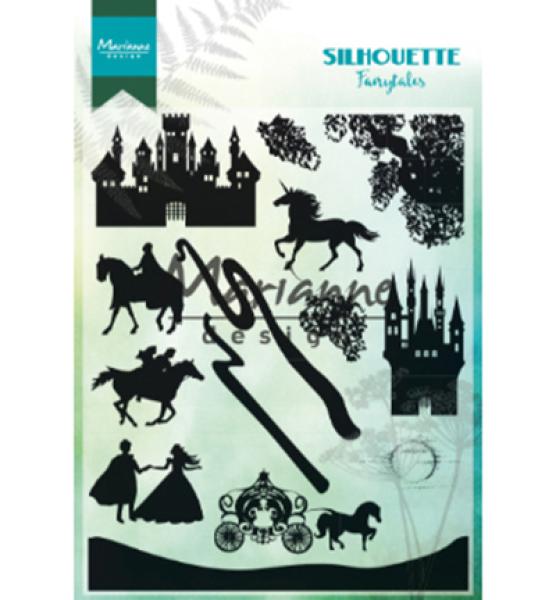 MD Clear Stamp Silhouette Fairytales