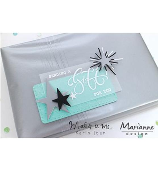 MD Clear Stamps Giftwrapping Gift of Love