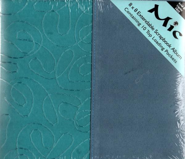 MIC 8x8 Extendable Scrapbook Album