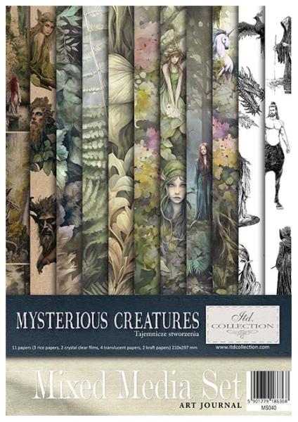 MS040 ITD Collection A4 Mixed Media Set Mysterious Creatures