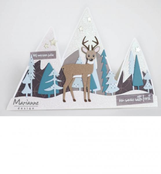 Marianne Design Craftables Trees by Marleen CR1483