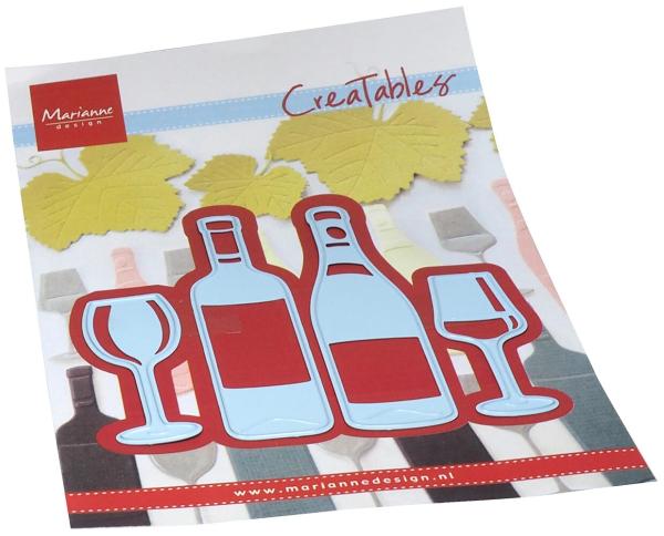 Marianne Design CreaTables Wine Tasting LR0820