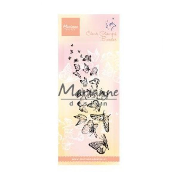 Marianne Design Clear Stamp Tiny's Border Butterflies