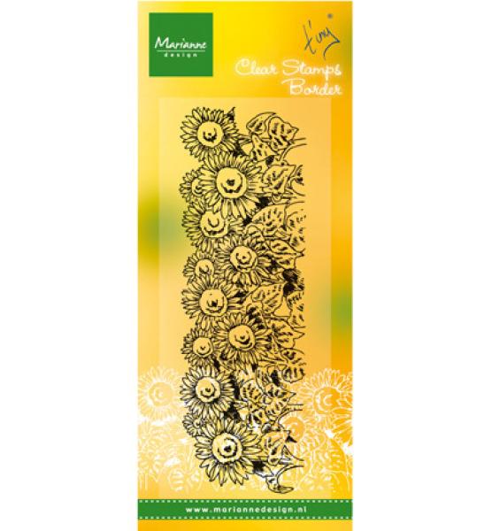 Marianne Design Clear Stamp Tiny's Sunflowers