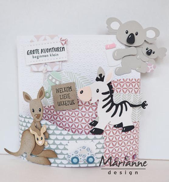 Marianne Design Collectables Kangaroo und Baby