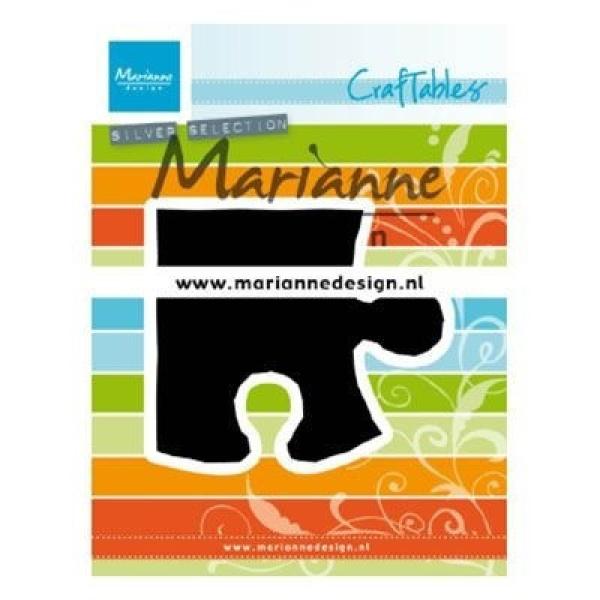 Marianne Design Craftables Puzzle Piece #CR1491