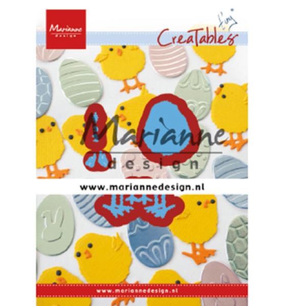 Marianne Design CreaTables Tiny's Easter Chick #LR0644