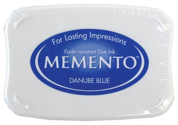 Memento Ink Pad Stempelkissen Danube Blue