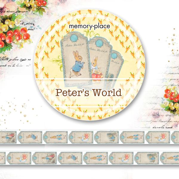 Memory-Place Washi Tape Peter´s World #61127