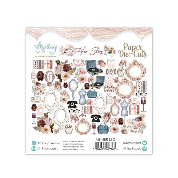 Mintay Papers Die-Cuts Her Story 60 pcs
