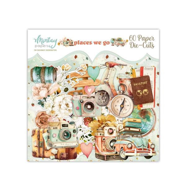 Mintay Papers Die-Cuts Places We Go 60 pcs