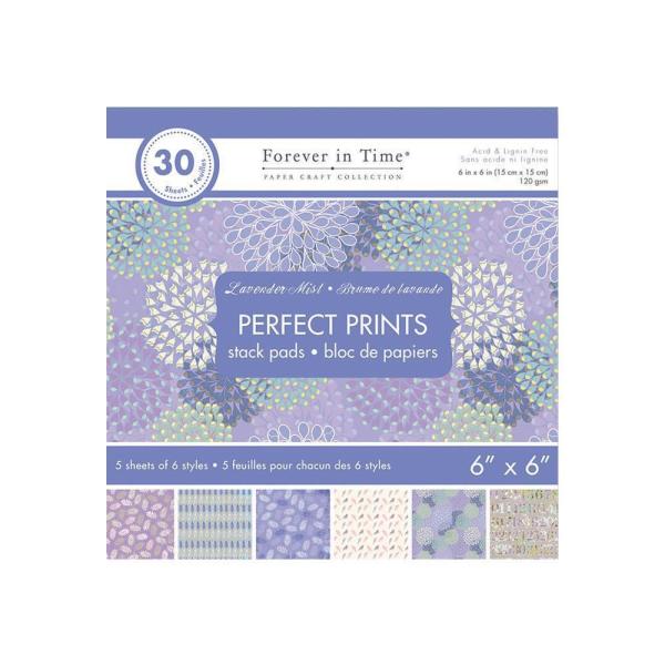 MultiCraft Paper Pad 6X6 Lavender Mist