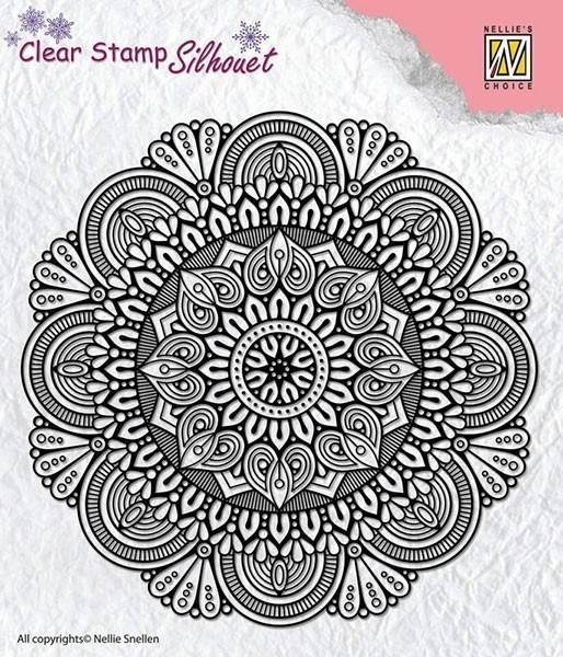 Nellie´s Choice Clear Stamp Mandala #SIL041
