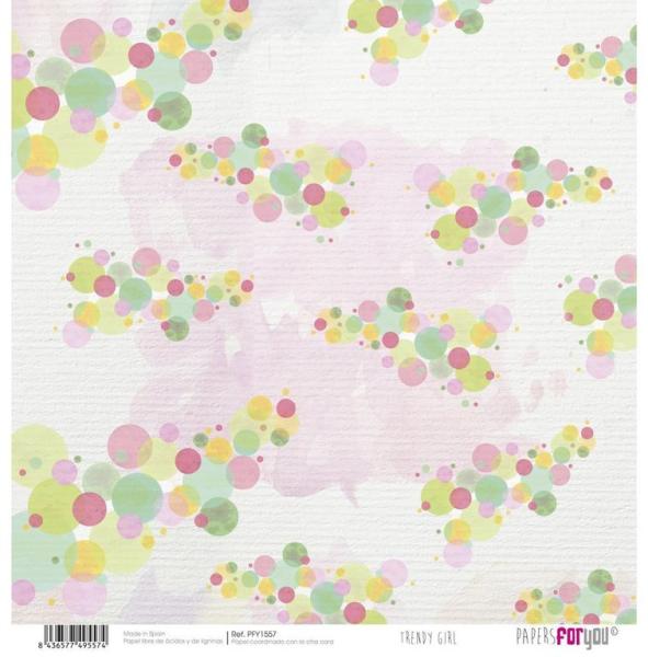 Papers For You 12x12 Paper Pad Trendy Girl #1553