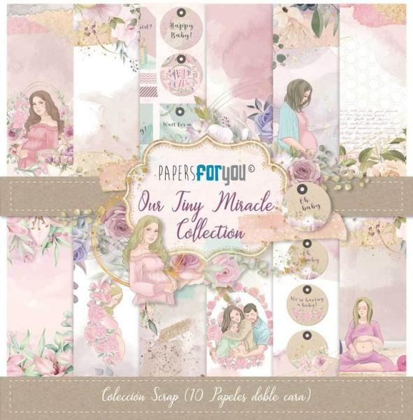 PFY 12x12 Paper Pad Our Tiny Miracle #4385