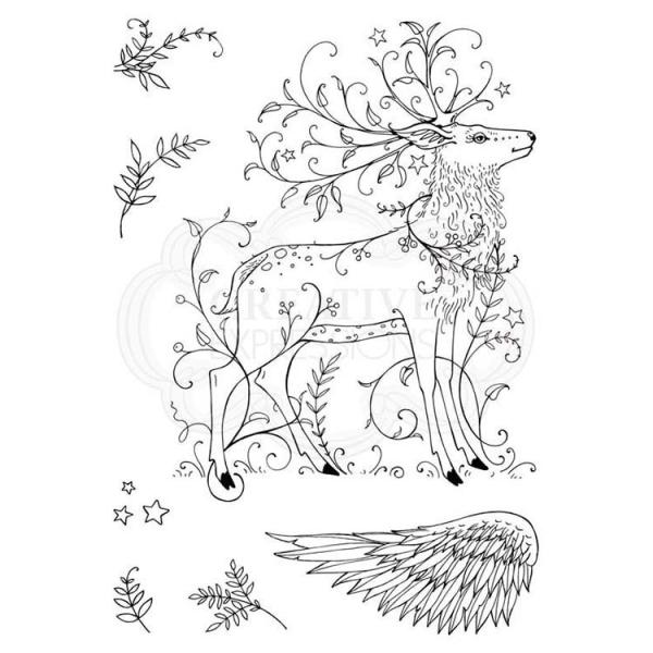 Pink Ink Designs Clear Stamp Stag