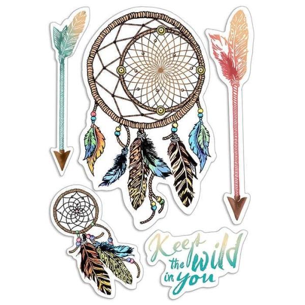 Ciao Bella Clear Stamps Delta Keep the Wild in You #51