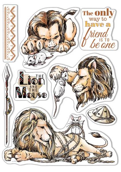 Ciao Bella Clear Stamps The Lion and the Mouse PS8006