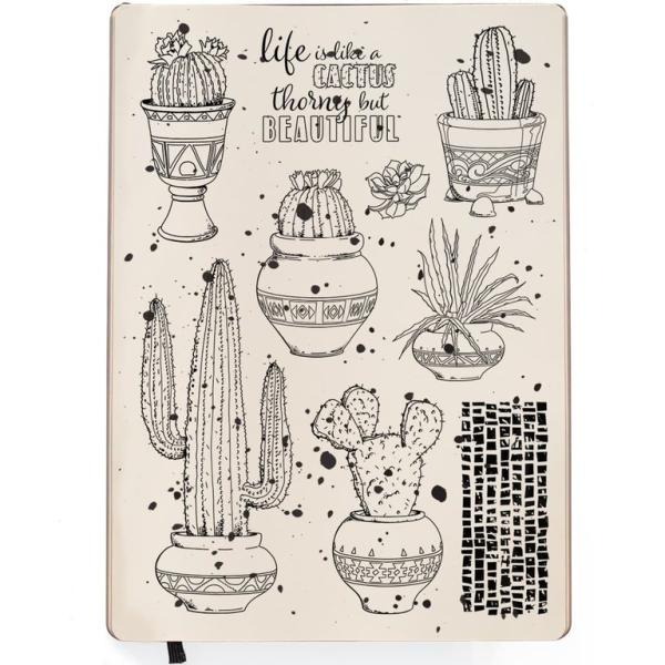 Ciao Bella Clear Stamp Life is like a Cactus PS8036
