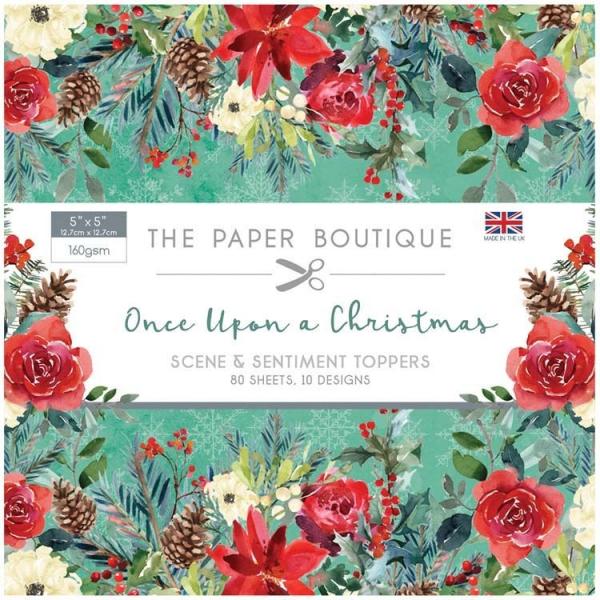Paper Boutique 5x5 Paper Pad Once Upon a Christmas #1154