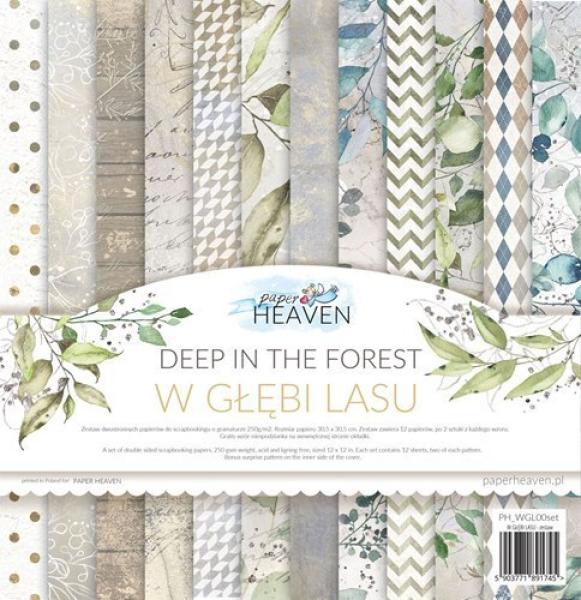 Paper Heaven 12x12 Paper Pack Deep in the Forest