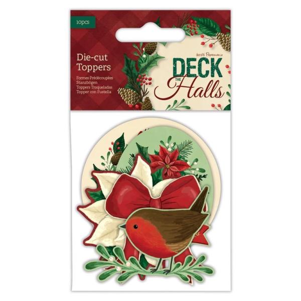 Papermania Die Cuts Toppers Deck the Halls PMA 157992