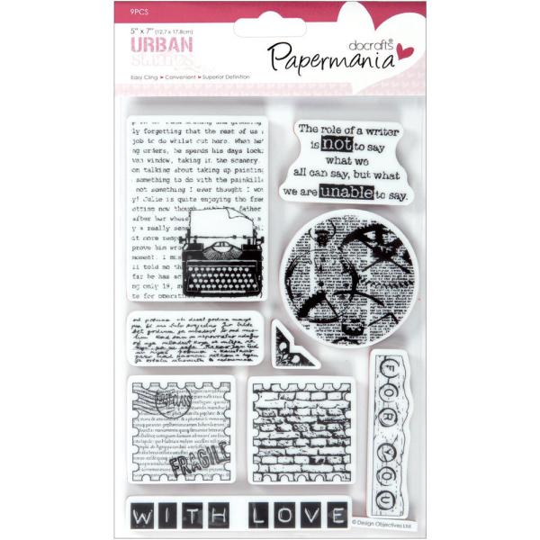 Papermania Urban Stamps Type Print