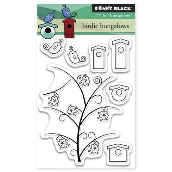 Penny Black Clear Stamp Birdie Bungalows