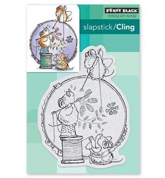 Penny Black Stitch In Time Cling Stamp