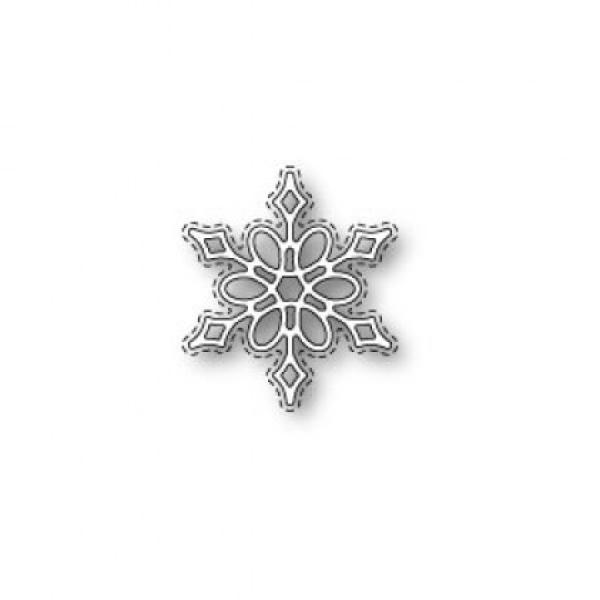Poppy Stamps Stanzschablone Callum Stitched Snowflake