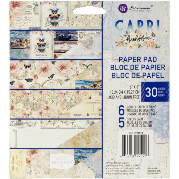 Prima Marketing 6x6 Paper Pad Capri #995973