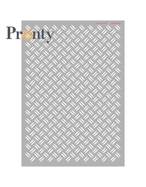 Pronty Crafts Stencil Checker Plate