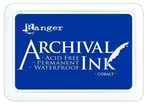 Ranger Archival Ink Pad  Cobalt
