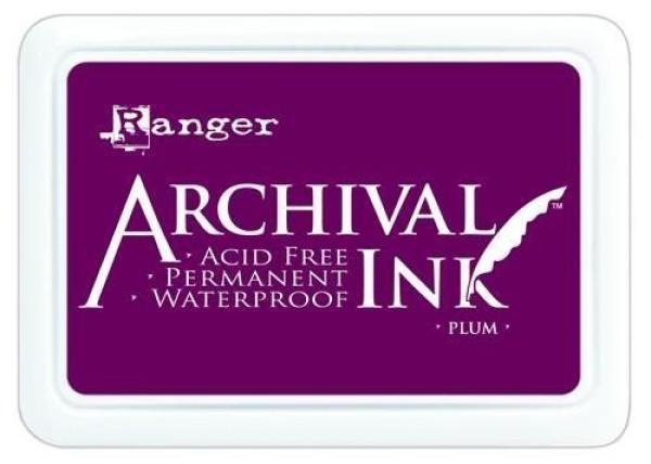 Ranger Archival Ink Pad  Plum