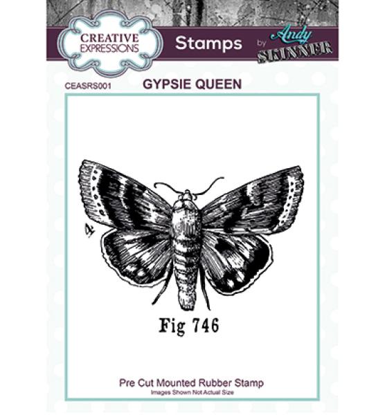 Rubber Stamp Gypsie Queen by Andy Skinner #01