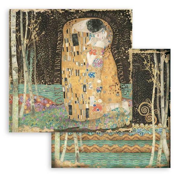 Stamperia 12x12 Paper Pad Klimt #SBBL97