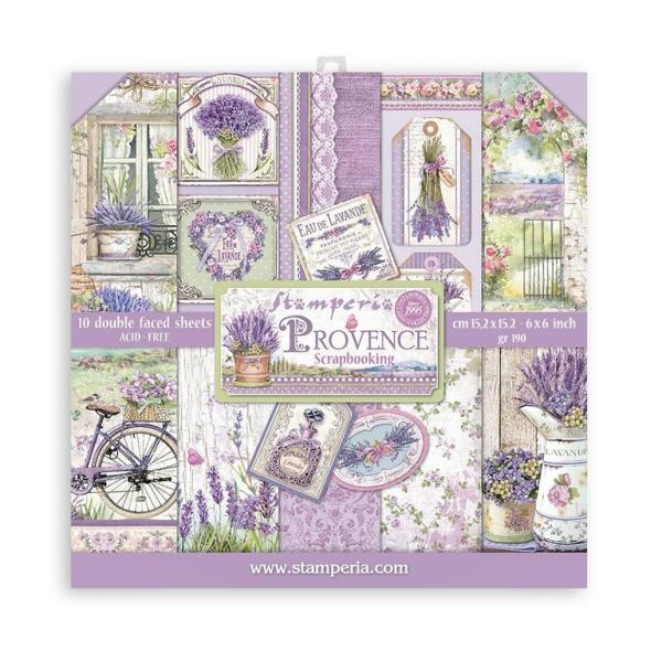 Stamperia 6x6 Paper Pad Provence SBBXS14