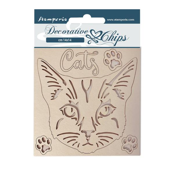 Stamperia Decorative Chips Provence Cat #118
