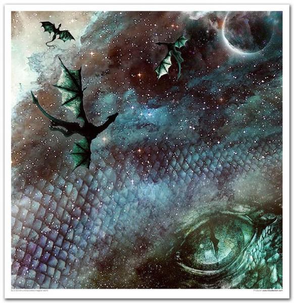 ITD Collection  Paper Pad 12x12 An Undiscovered Magical World