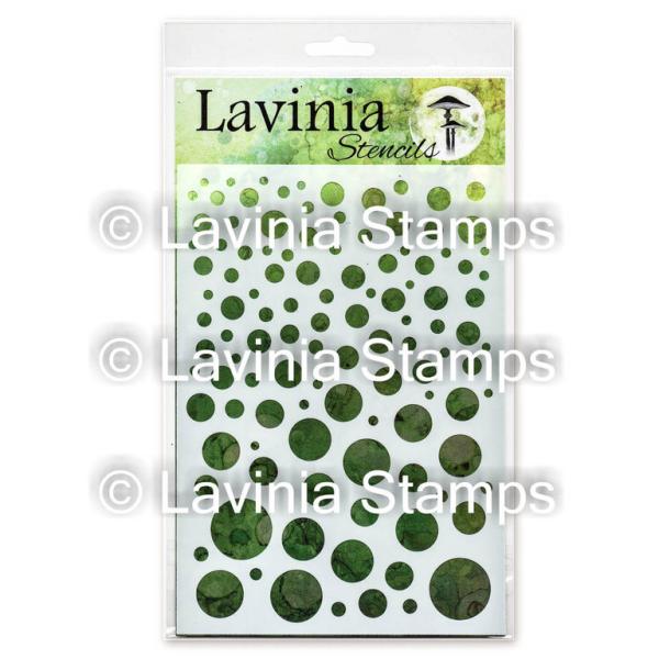 Lavinia Stencils White Orbs #018